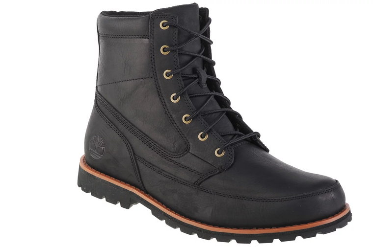 Timberland Attleboro PT Boot 0A657D, Męskie, Czarne, trzewiki, skóra licowa, rozmiar: 41