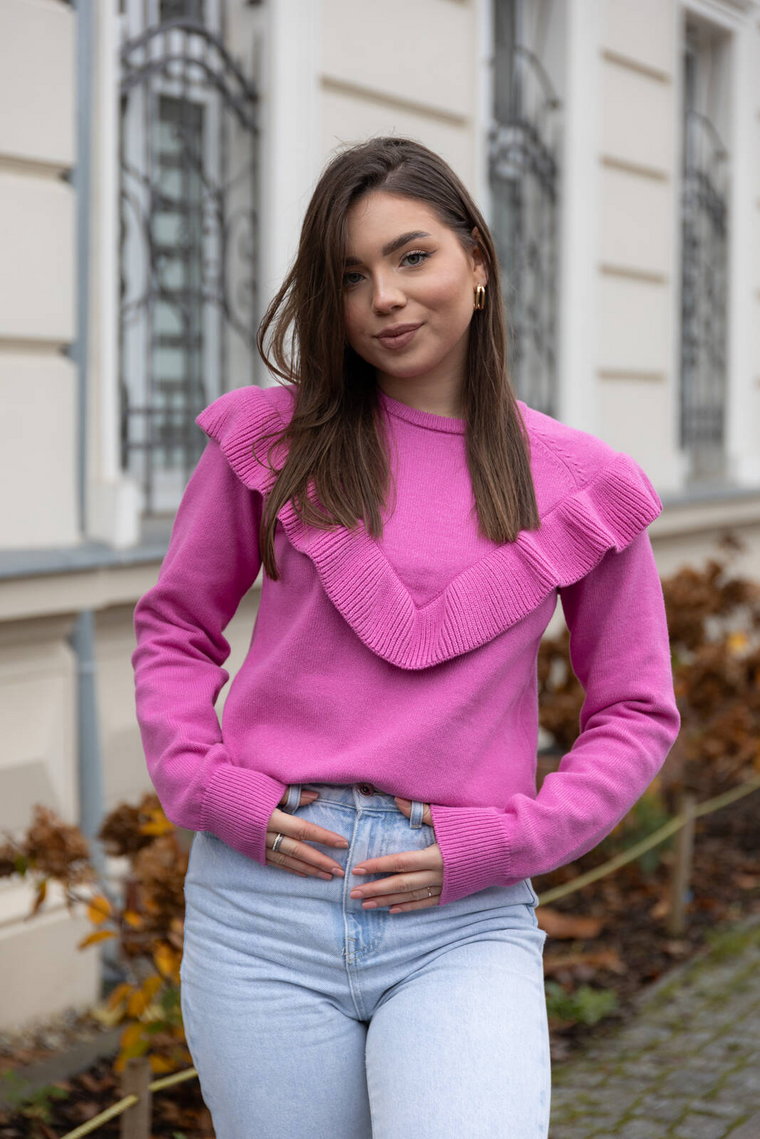 Sweter Lauretta Pink LAURELLA