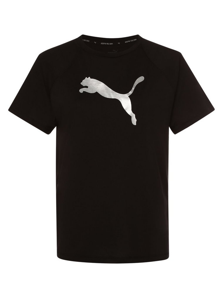 Puma - T-shirt damski, czarny