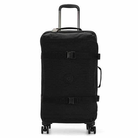 Kipling Basic Spontaneous M Wózek 4-kołowy 66 cm black noir