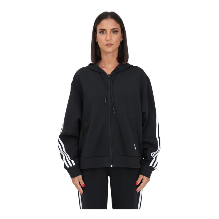 Czarna Bluza Performance dla Kobiet Adidas