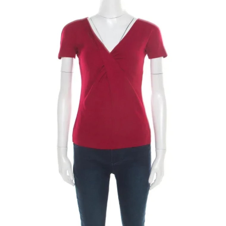 Pre-owned Viscose tops Armani Pre-owned