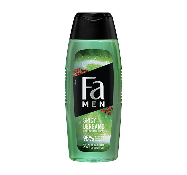 FA MEN SPICY BERGAMOT ŻEL POD PRYSZNIC DLA MĘŻCZYZN 2W1 400ML