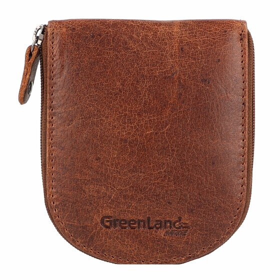 Greenland Nature Montana Coin Wallet RFID Leather 9 cm braun