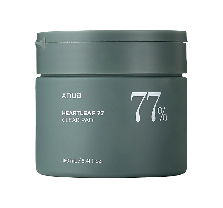 ANUA HEARTLEAF 77 TONIZUJĄCE PŁATKI DO TWARZY 160ML