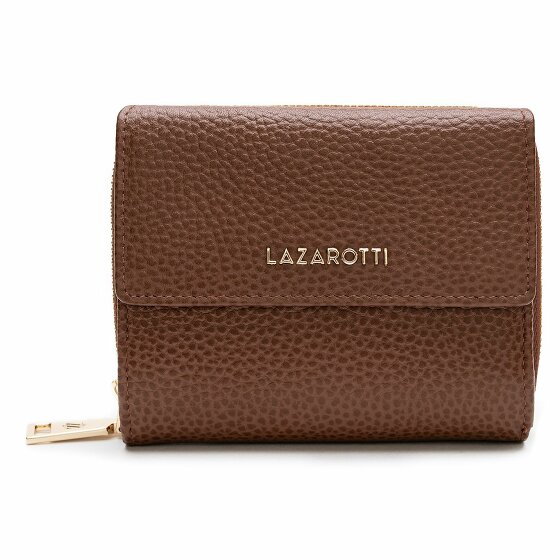 Lazarotti Bologna Leather Portfel Skórzany 12 cm brown