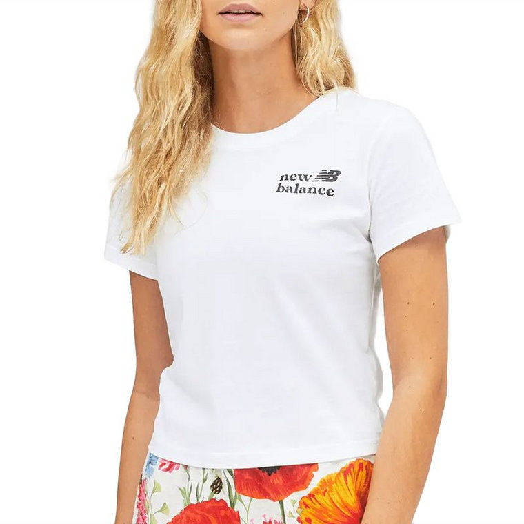 Koszulka New Balance WT21561WT - biała