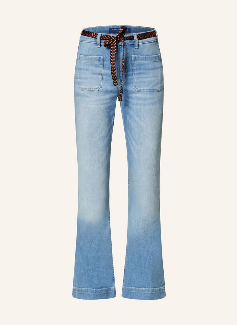 Scotch & Soda Jeansy Bootcut The Charm blau