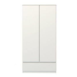 Szafa Naia, biała połysk, 99x50x200,6 cm