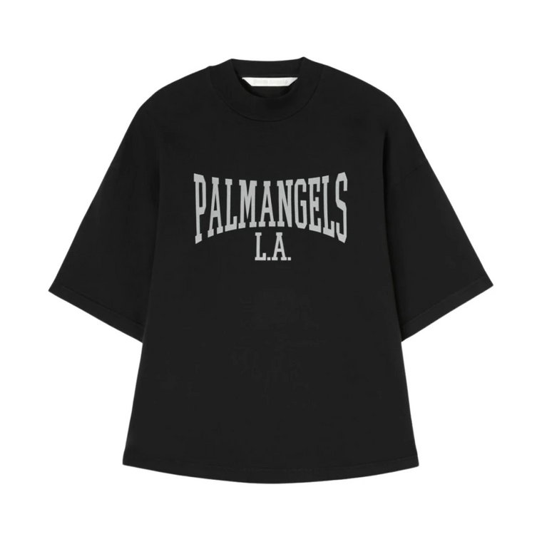 T-shirty z nadrukiem logo Palm Angels