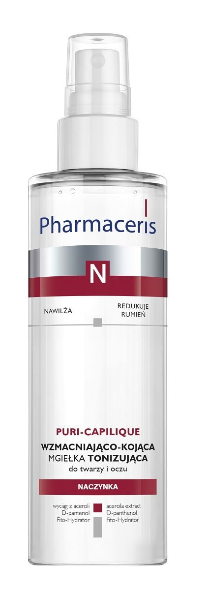 Pharmaceris N Puri Capilique - Delikatny tonik-mgiełka wzmacniający naczynka 200ml