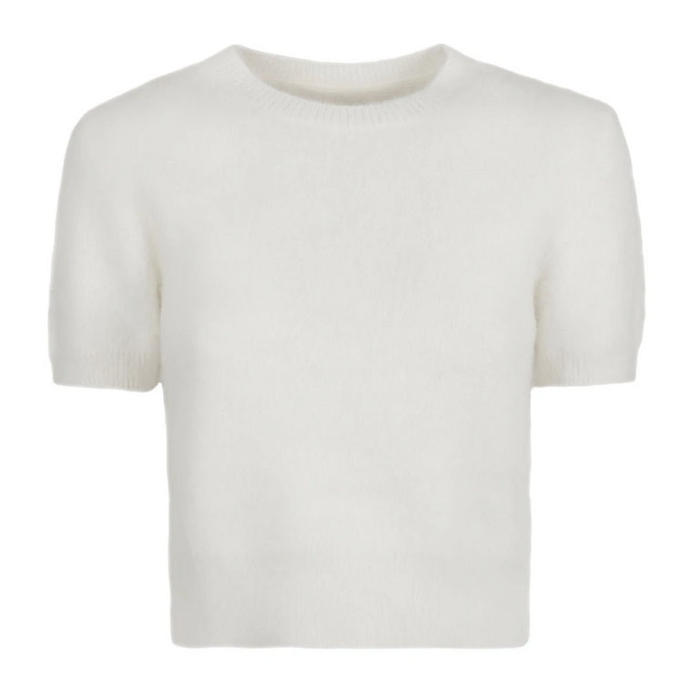 Beige Sweaters, Girocollo T-Shirt Maison Margiela