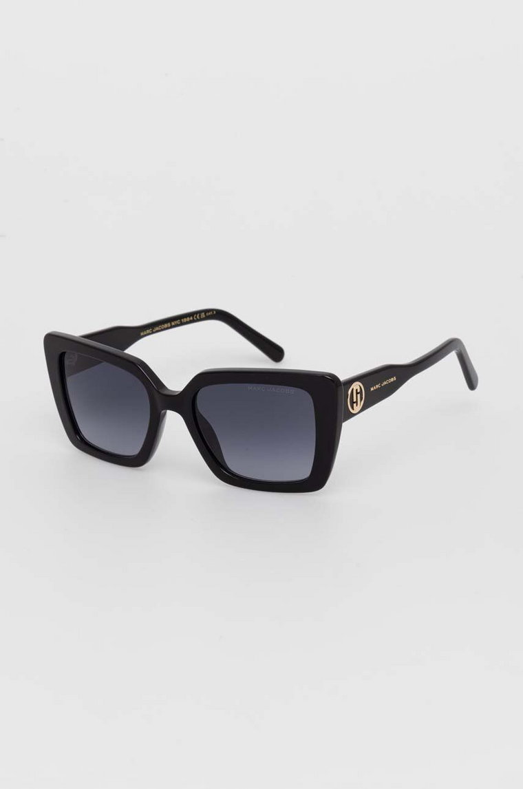 Marc Jacobs okulary przeciwsłoneczne damskie kolor czarny MARC 733/S