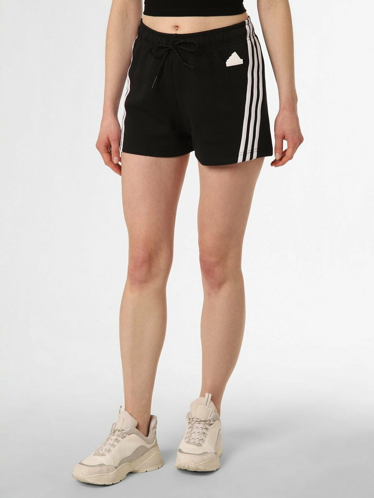 adidas Sportswear - Damskie spodenki dresowe, czarny