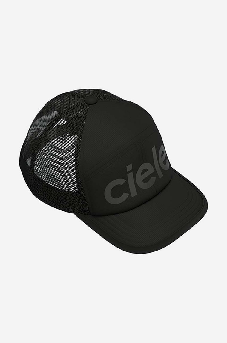 Ciele Athletics czapka z daszkiem kolor czarny z nadrukiem CLTRKCSCC.BK001-BK001