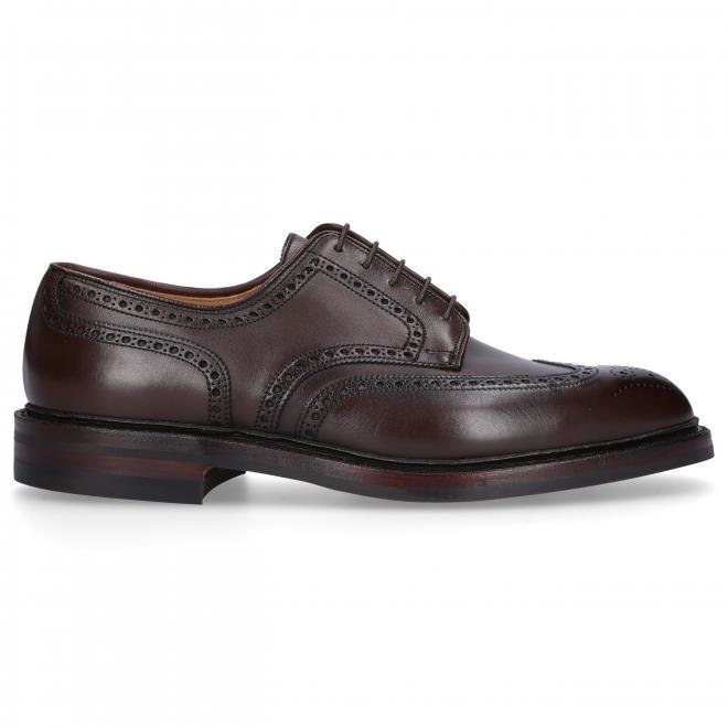 Crockett & Jones Buty biznesowe Derby PEMBROKE brąz