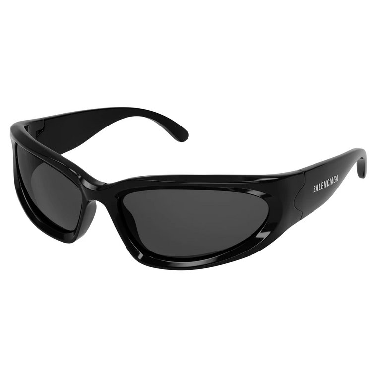 Czarne/Szare Okulary przeciwsłoneczne Bb0157S Balenciaga