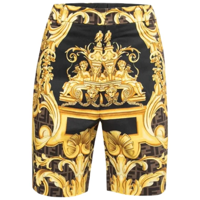 Pre-owned Cotton bottoms Versace Pre-owned