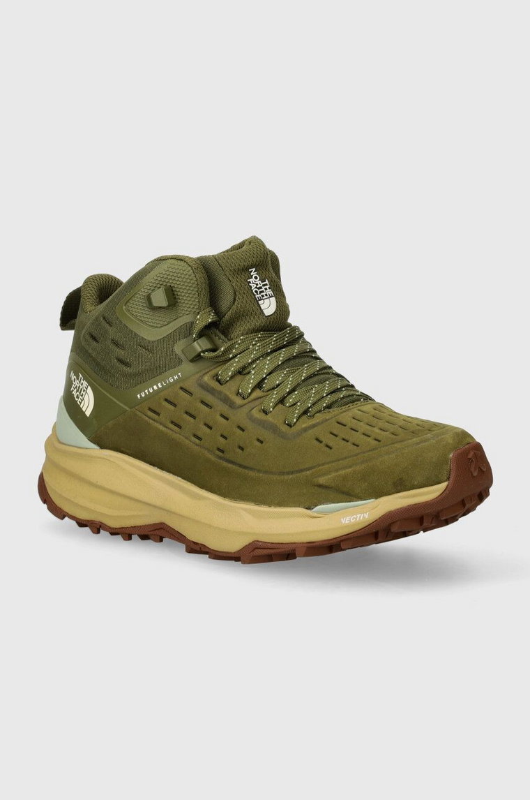 The North Face buty Vectiv Exploris 2 Mid Futurelight damskie kolor zielony NF0A7W4YTIO1