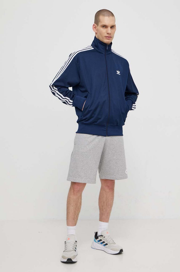 adidas Originals bluza męska kolor granatowy wzorzysta IR9893