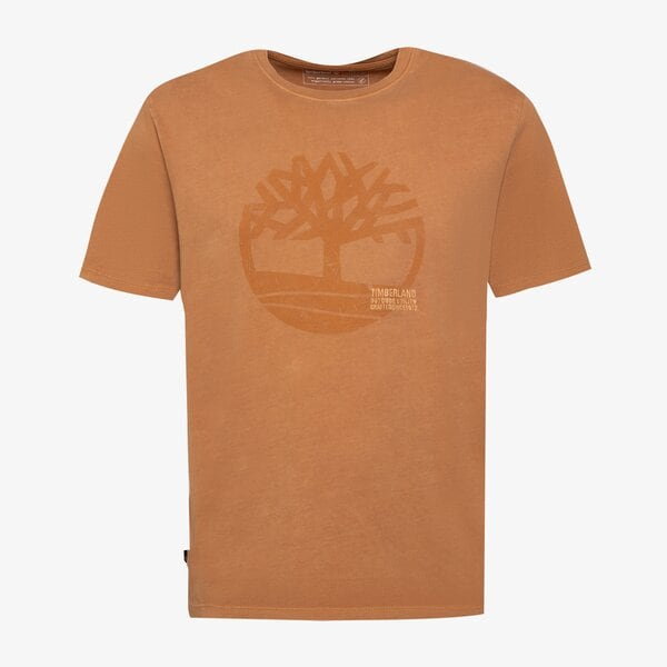 TIMBERLAND T-SHIRT GARMENT DYE LOGO GRAPHIC TEE