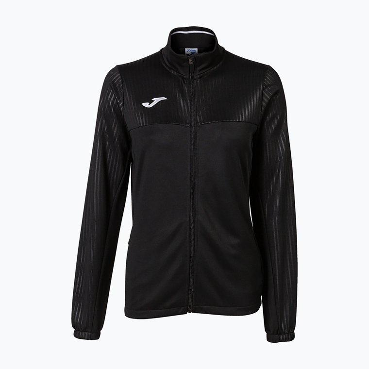 Bluza tenisowa damska Joma Montreal Full Zip black