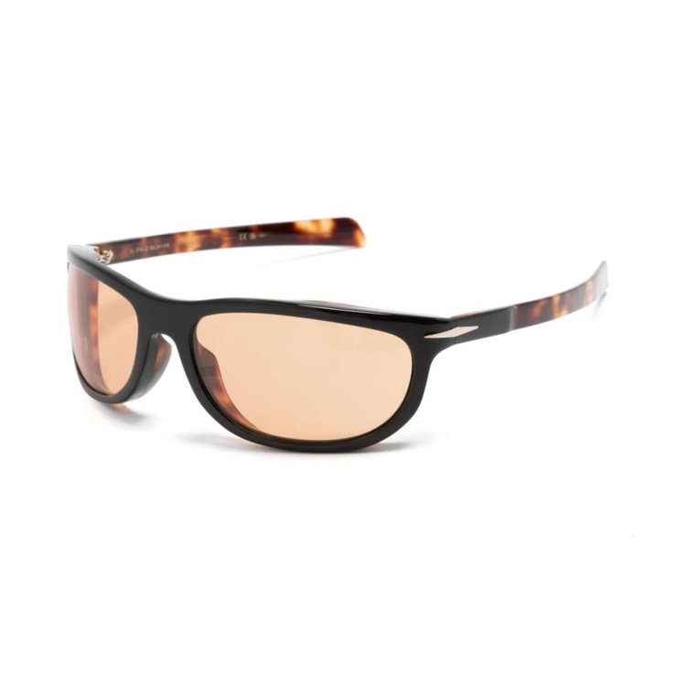 Czarne okulary przeciwsłoneczne na co dzień Eyewear by David Beckham