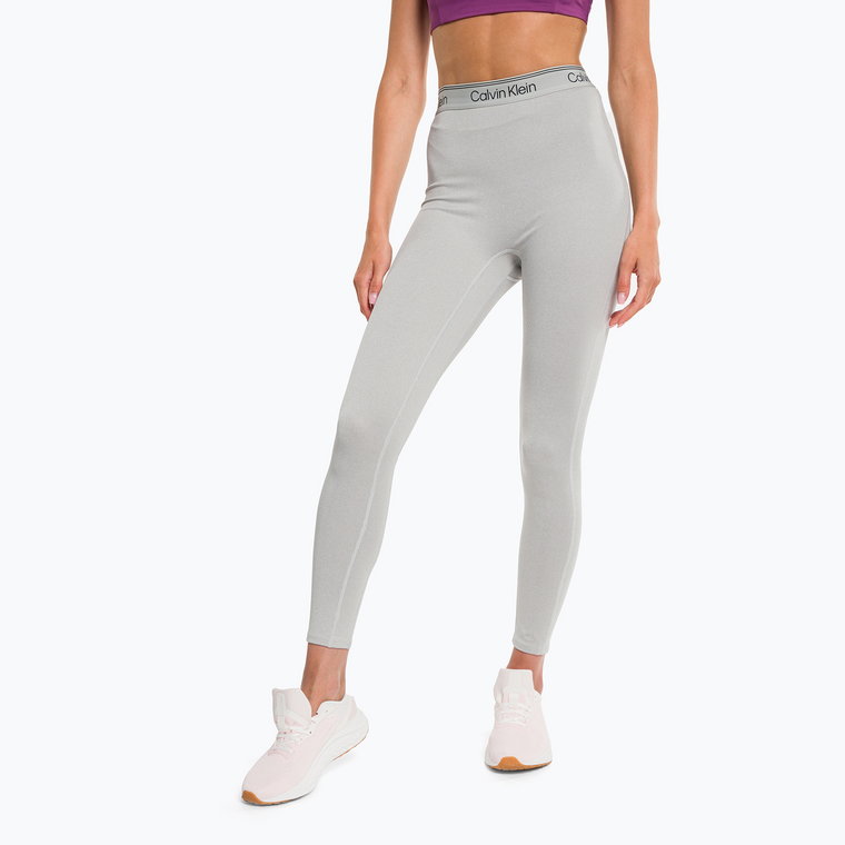 Legginsy treningowe damskie Calvin Klein 7/8 athletic grey heather | WYSYŁKA W 24H | 30 DNI NA ZWROT