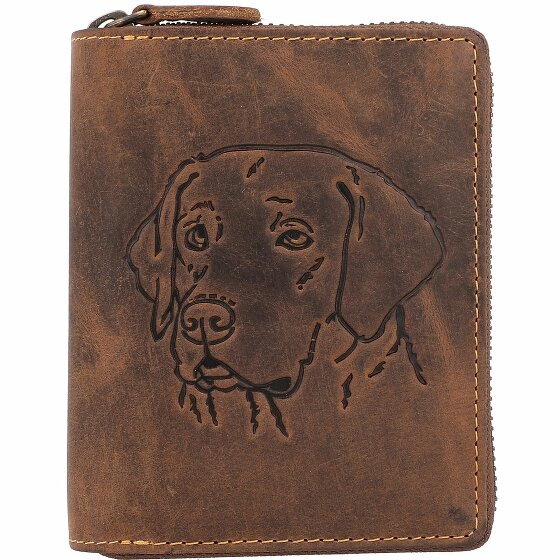 Greenburry Vintage Zodiac Wallet Leather 10 cm dog