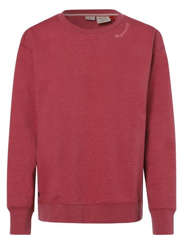Ragwear - Damska bluza nierozpinana  Glorrika, czerwony