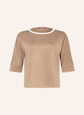 Marina Rinaldi Sport Bluza Nierozpinana Z Rękawami 3/4 beige