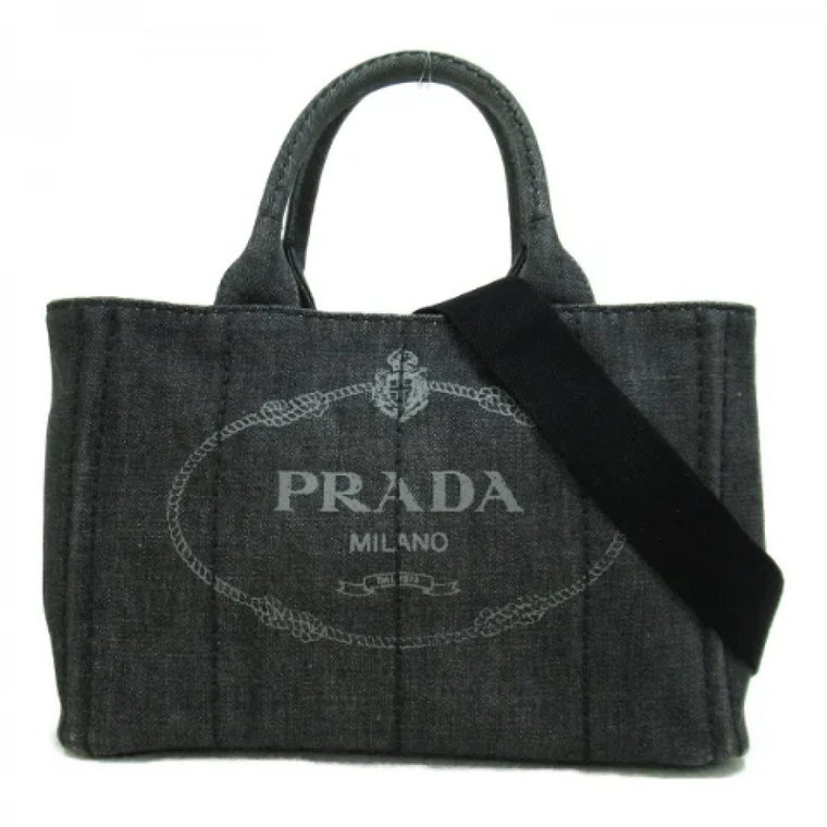 Pre-owned Denim handbags Prada Vintage