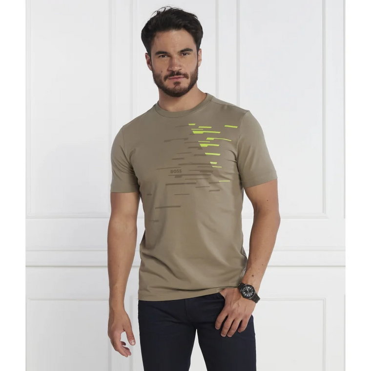 BOSS GREEN T-shirt Tee 7 | Regular Fit | stretch