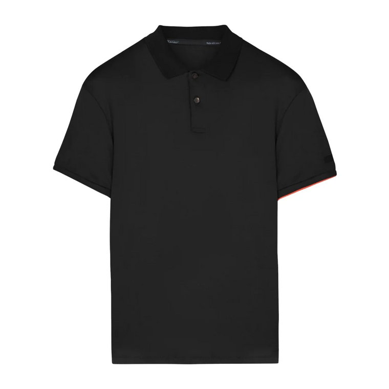 Czarna Koszulka Polo Macro RRD