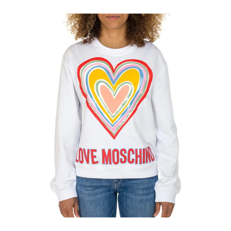 Koszulka treningowa, St Heart Crew Love Moschino