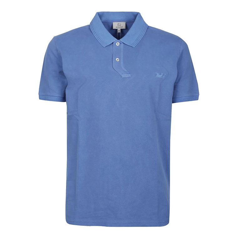 Campanula Blue Polo Shirt Woolrich