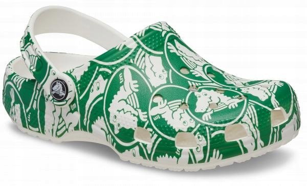 Dziecięce Buty Chodaki Crocs Classic Duke Print 210007 Clog 28-29