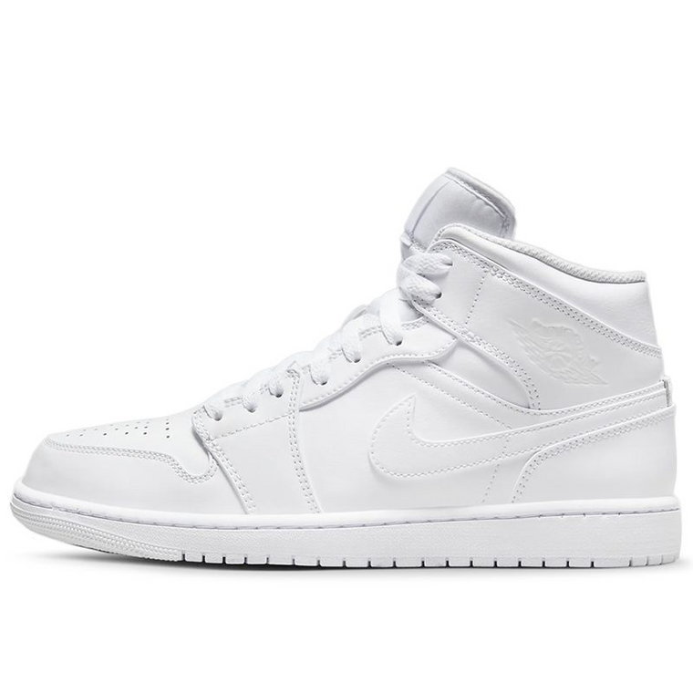 Buty Nike Air Jordan 1 MID 554724-136 - białe