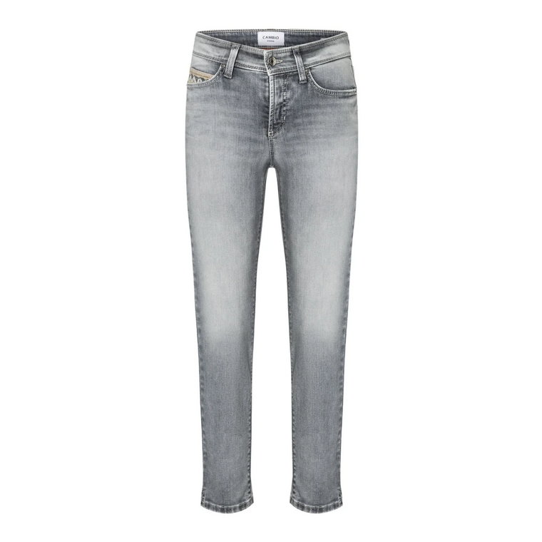 Slim-Fit Light Grey Denim Jeans Cambio