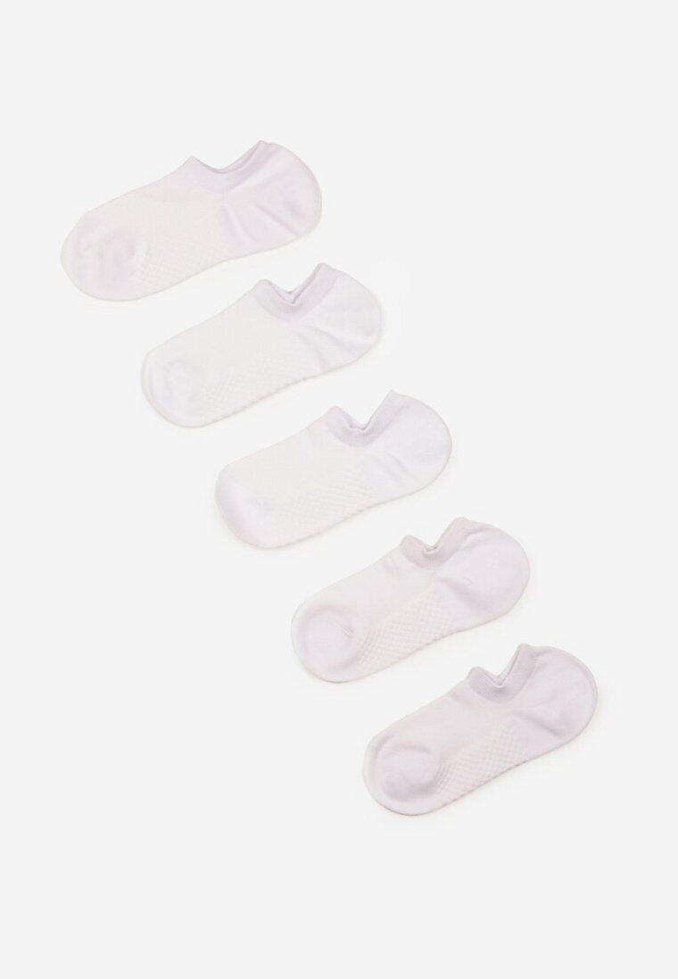 Białe Bawełniane Skarpety 5-Pack Laviara