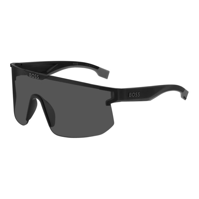 Matowa Czarno-Szara Okulary przeciwsłoneczne Boss 1500/S Hugo Boss