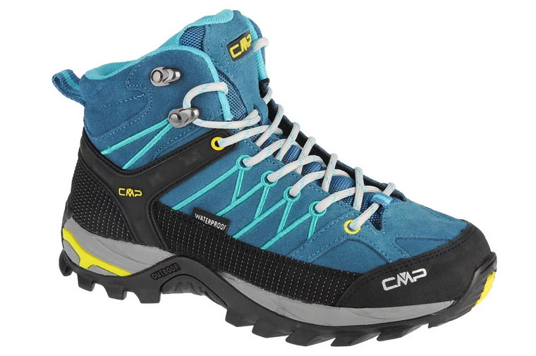 CMP Rigel Mid 3Q12946-06MF, Damskie, Niebieskie, buty trekkingowe, skóra zamszowa, rozmiar: 36