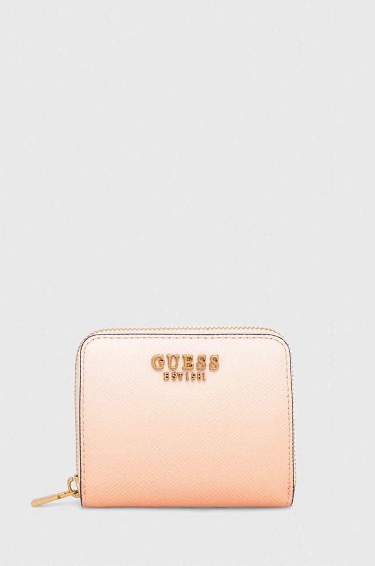 Guess portfel LOSSIE damski kolor pomarańczowy SWVO92 31370