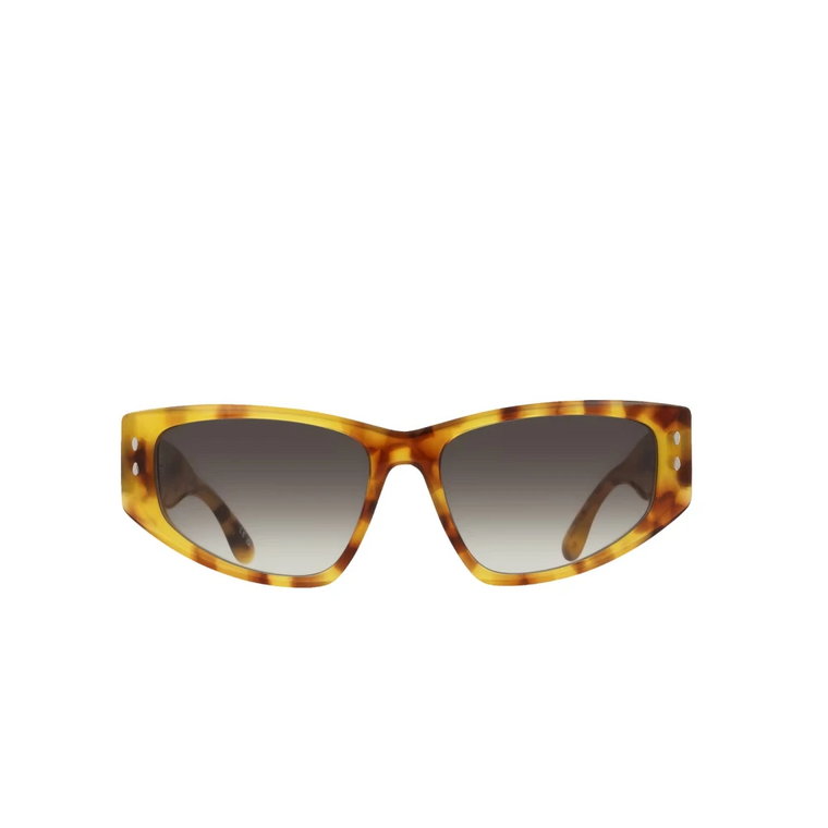 Okulary przeciwsłoneczne Cateye w żółtej żółwiowej Isabel Marant