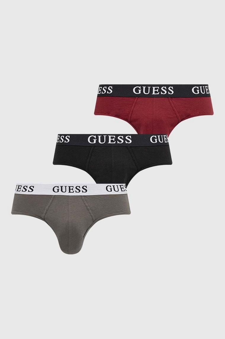 Guess slipy 3-pack JOE męskie kolor czarny U4RG09 K6YW0