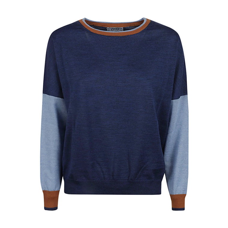 Niebieskie Swetry - Odpowiedni rozmiar NIU