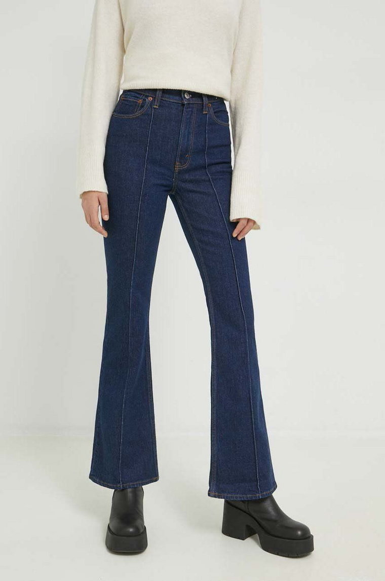 Abercrombie & Fitch jeansy damskie high waist