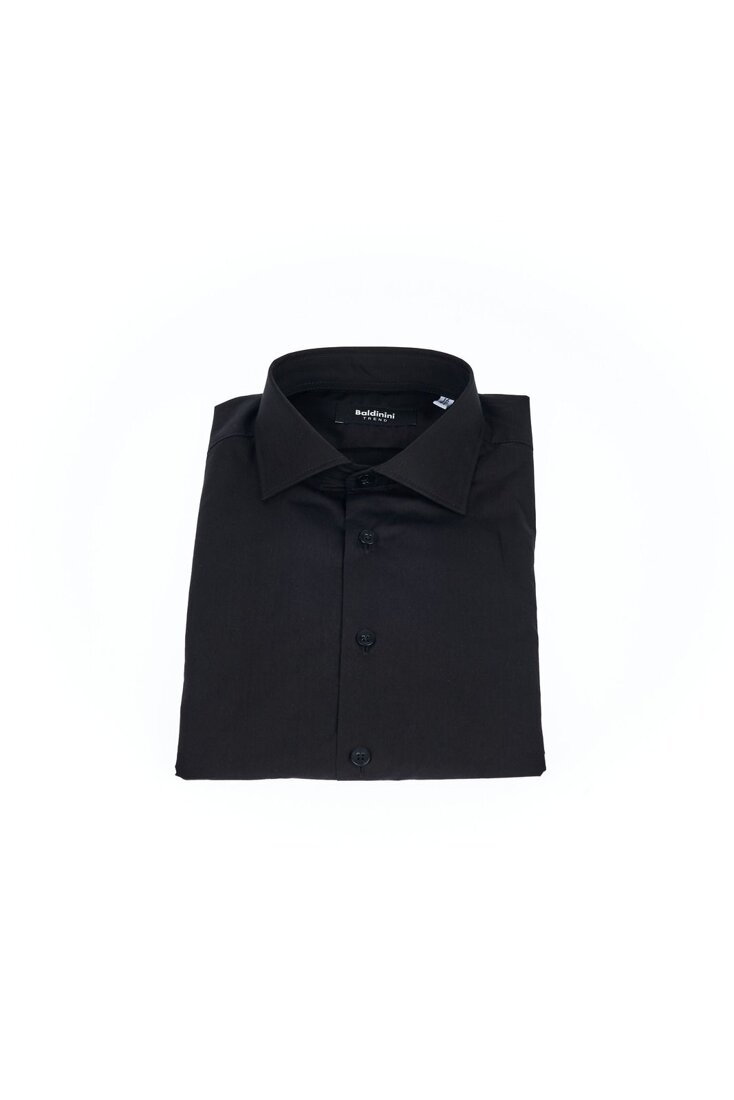 Koszula marki Baldinini Trend model IBIZA kolor Czarny. Odzież męska. Sezon: Cały rok