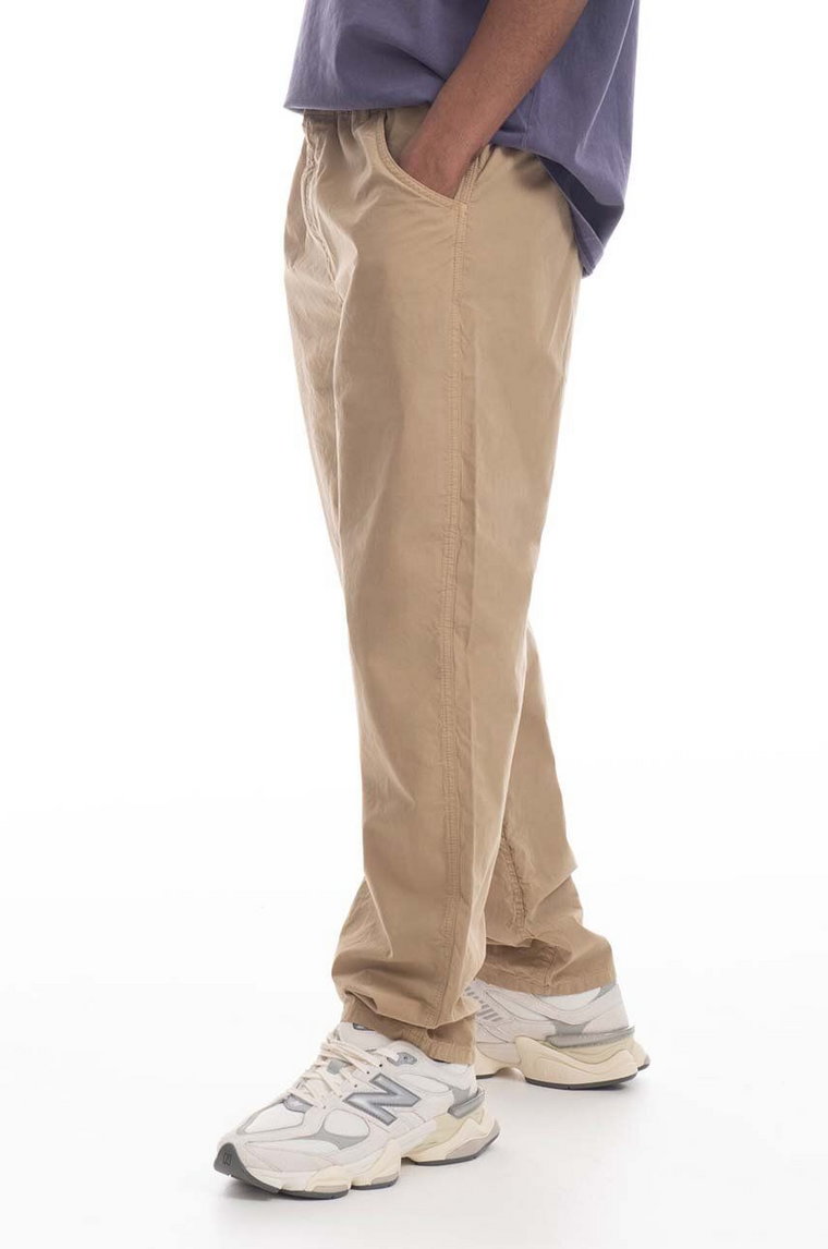 Stan Ray spodnie bawełniane Rec Pant kolor beżowy proste SS23020KHA-KHA