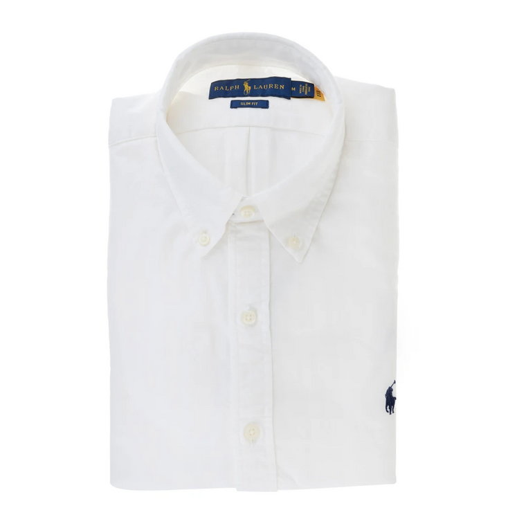 Klasyczna Biała Koszula Bawełniana Ralph Lauren